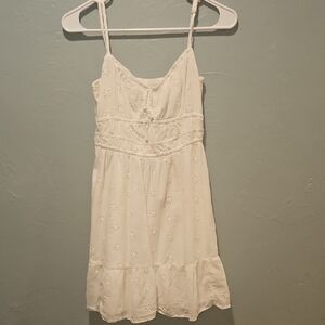 Hollister White Sundress